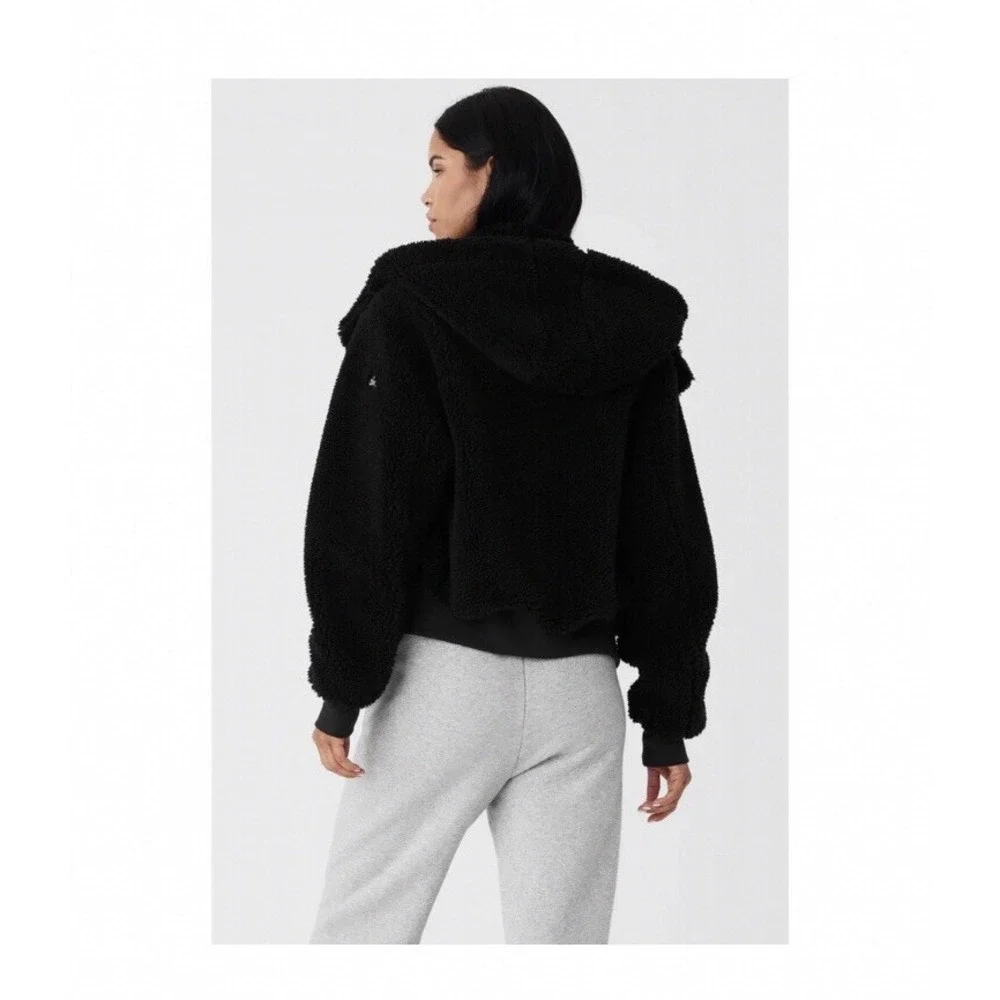 Alo Yoga Foxy Sherpa Jacket Black M